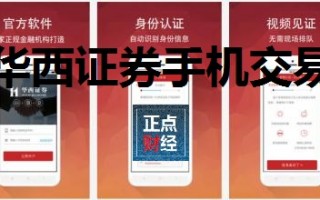 华西证券手机交易软件下载，华西证券手机交易软件免收费下载安装